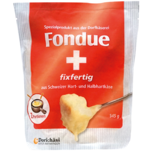Frisch hergestellt aus reinen Schweizer Produkten.